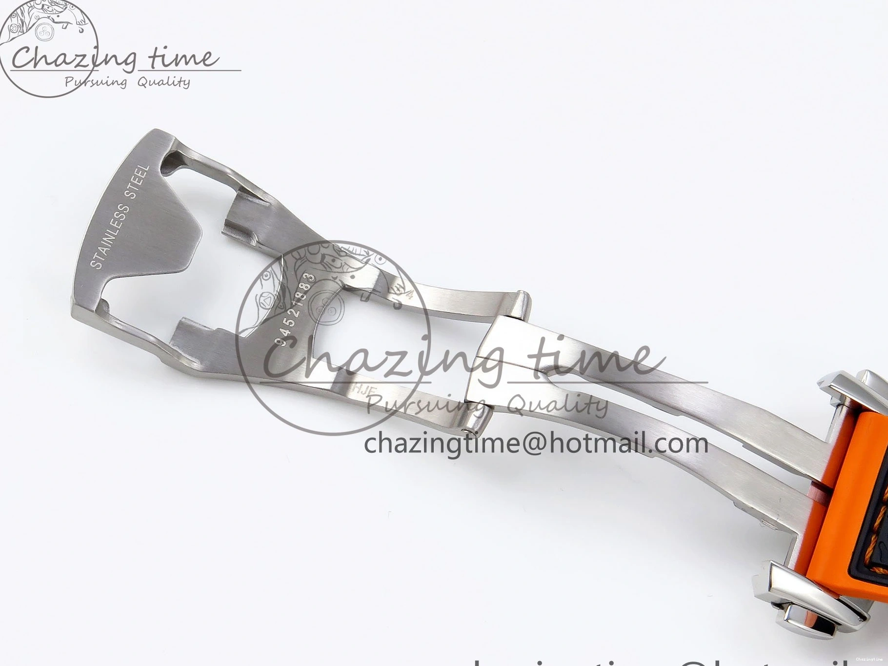 0311 Comfortable Planet Ocean 43.5mm SS VSF 1:1 Best Edition Black Orange Bezel Gray Dial on Nylon Strap A8900 Super Clone V 7730